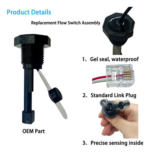 Kit De Repuesto Para Conjunto De Interruptor De Flujo Para /