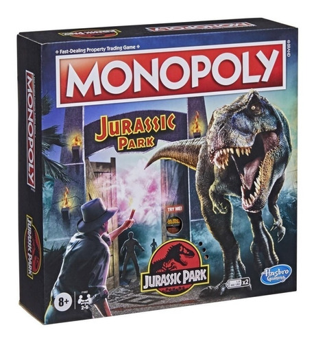 Juego De Mesa Monopoly Jurassic Park Hasbro