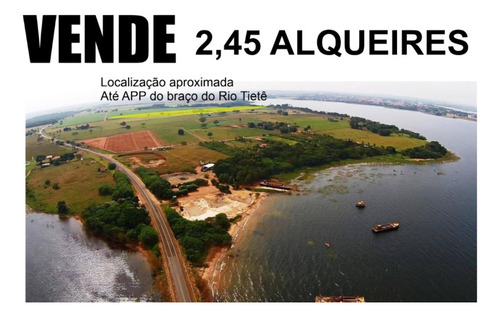 Sítio No Rio Tietê Com 2,45 Alqueires Em Pereira Barreto-sp