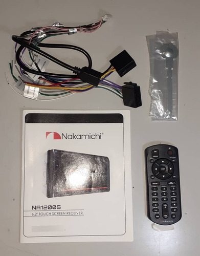 Radio Pantalla 6.2 Nakamichi Na-1200s. Bluetooth Dvd Usb @@@ (Usado)