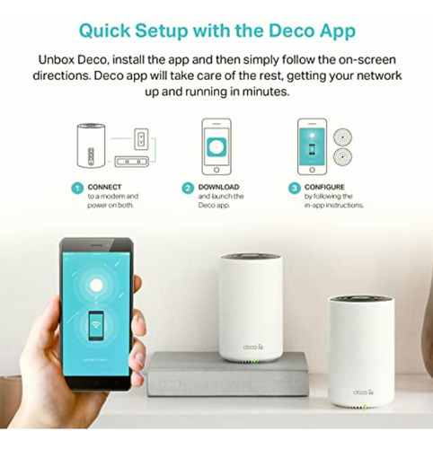Tp-link Deco Wifi 6e Mesh Axe5400 Para Todo El Hogar, Nueva