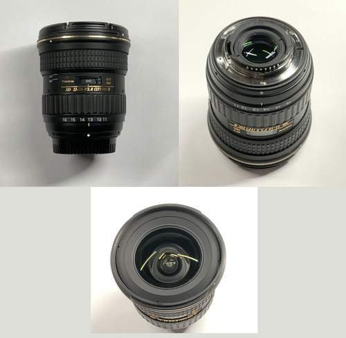 Tokina At-x 11-16mm Pro Dx Ii F/2.8 Aspherical Para Nikon F Nikon F Negro (Usado)