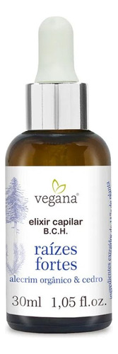 Elixir Capilar B.c.h. Raízes Fortes Vegana Wnf - 30ml