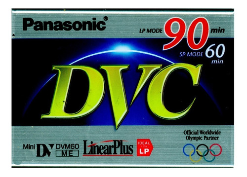 Cinta Video Dvc Panasonic, 90 Minutos