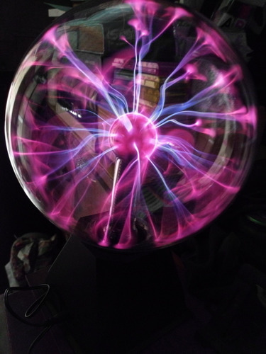 Retro Virales: Lampara Plasma Cristal Esfera Tesla22 Ayt Bhx