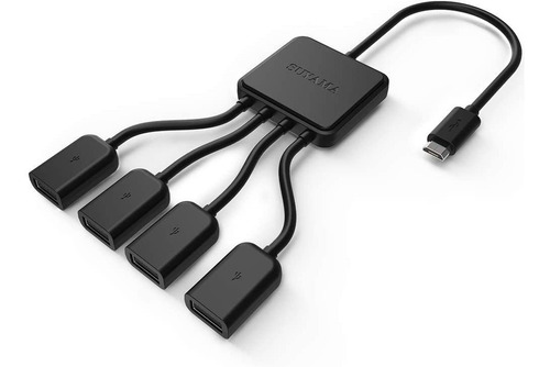 Suyama - Cable Divisor Micro Usb  Adaptador Usb 2.0 Para Cub