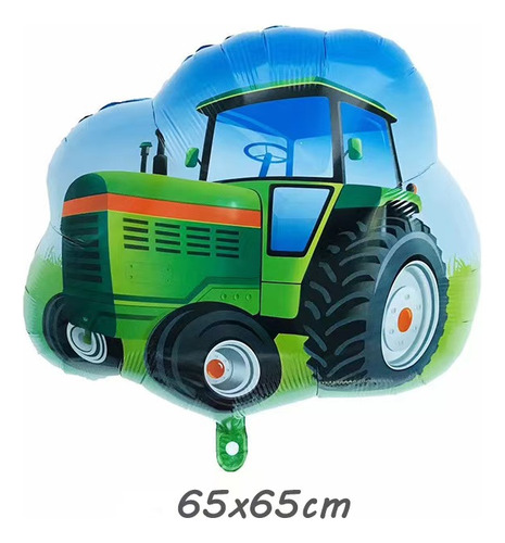 Punimo - Set De Globos Para Fiesta De Cumpleaños Temático La Granja Zenón Bartolito Con Animales, Decoración Infantil Y Números (49 Piezas)