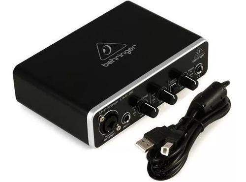 Imagem 1 de 7 de Interface De Áudio Behringer Umc22 Profissional U-phoria