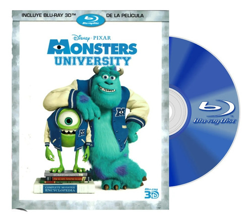 Monster University Blu Ray 3d ( Nuevo )