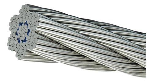30m Cabo De Aço 1/8 6x7 Alma Aço Inox 3,2mm Resistente Água