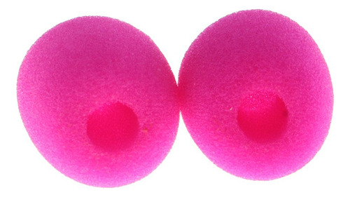 Mini Micrófonos Cubiertas Esponja Condensador Mic Fushcia