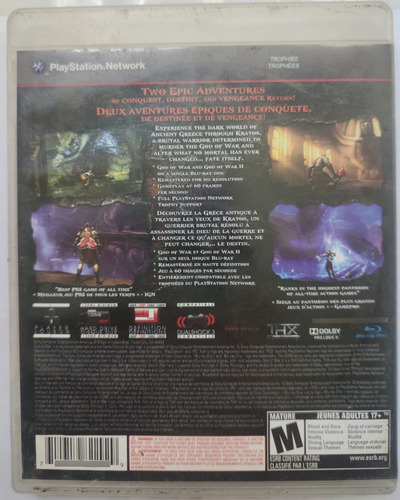 God Of War Collection Playstation 3 (Usado)