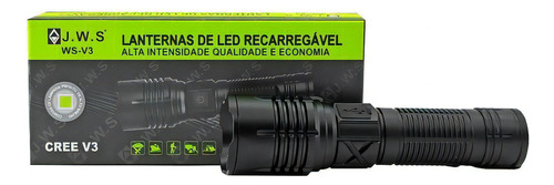 Lanterna Caça Pesca Camping Led Cree V3 Power Bank