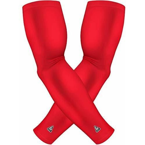 Mangas De Brazo Rojo Para Hombres Mujeres Jóvenes - D111d