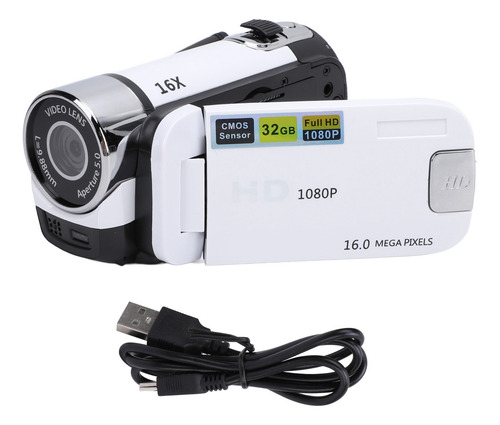 Cámara Digital Grabadora De Vídeo En Blanco Y Blanco De 2,4