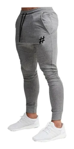 Pantalon Gimnasio Deportivo Hombre Chupin Babucha Joggin 04