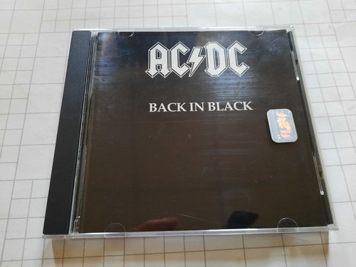 Ac Dc - Back In Black 1980 - Cd