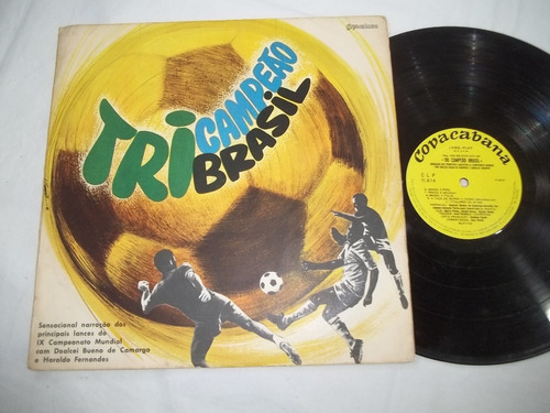 Lp Vinil - Tri Campeão Brasil