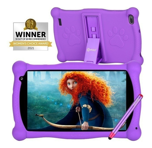 Tablet 7 Contixo V10 De 32 Gb Con Wi-fi Android 12 Kids