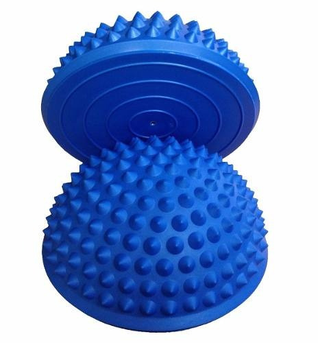 Medio Balon  Bosu Pequeño Erizo 16cm Propiocepción Rehab