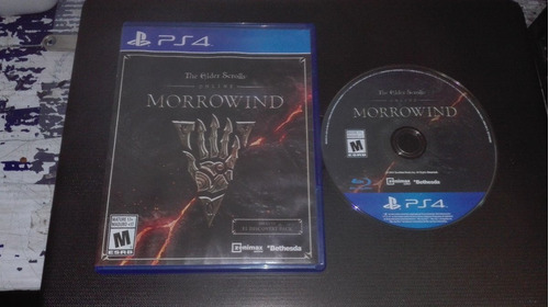 Morrowind Online Para Play Station 4,excelente Titulo