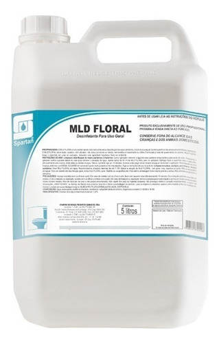 Desinfetante Mld Floral 5l Spartan