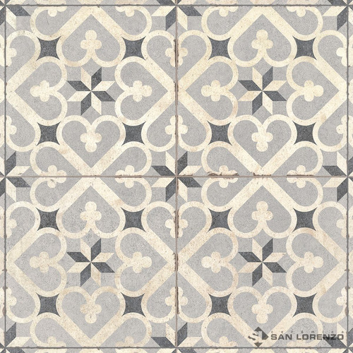 Porcelanato San Lorenzo Clover Fit Calcareo Antides 58x58 1a