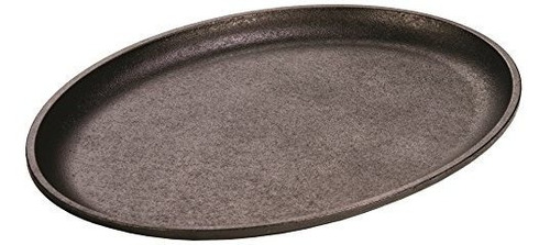 Lodge Ljosh3 13 Oval Jumbo Plancha De Hierro Fundido