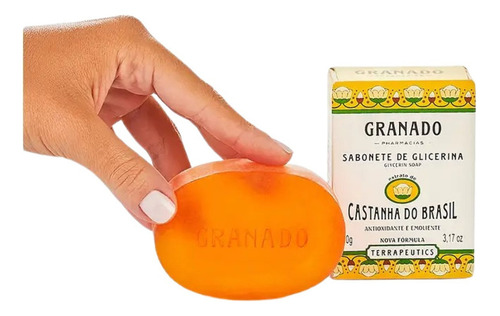 Kit Sabonete Granado Barra Glicerina Castanha Do Brasil 06un