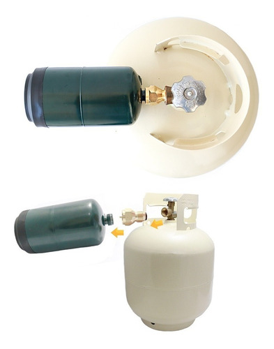 Imagen 5 de 6 de Adaptador Pol Para Recargar Tanque De Gas Tipo Cga600