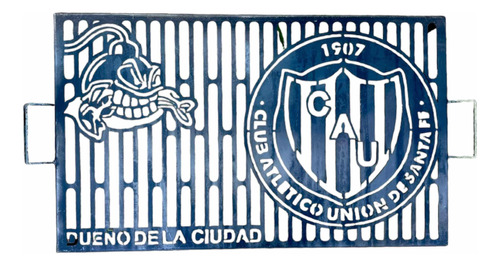 Fogonero Parrilla Cuadro Escudo Futbol - Union Marca Rp