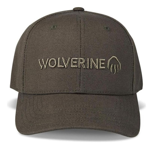 Gorra Snapback 6 Paneles Wolverine, Logotipo Bordado, Color