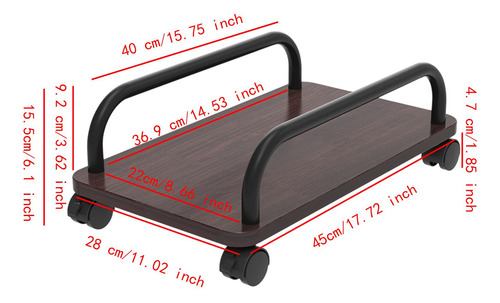 Soporte De Host De Computadora Soporte Compatible Marrón
