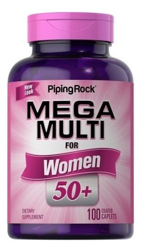 Mega Multivitaminico Women 50+ X 100 Caps. Piping Rock