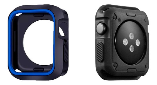 Case Capa Armadura App Smart Watch Silicone + Película E097