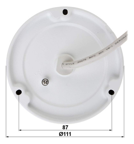 Cámara Ip Vandal Dome 4mp H.265 Nuevo Lente True Wdr Color