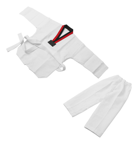 Uniforme De Karate Para Niños, Disfraz Blanco De Taekwondo P