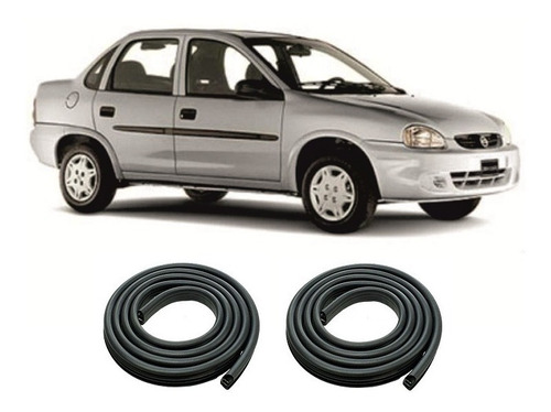 Burletes Corsa Classic 2007 Kit De 2 Puertas Delant O Traser