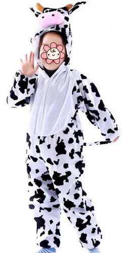 Disfraz De Vaca Lechera Para Niños Y Niñas