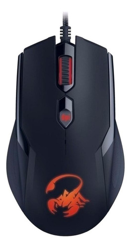 Imagen 1 de 4 de Mouse de juego Genius  Ammox X1-400 negro