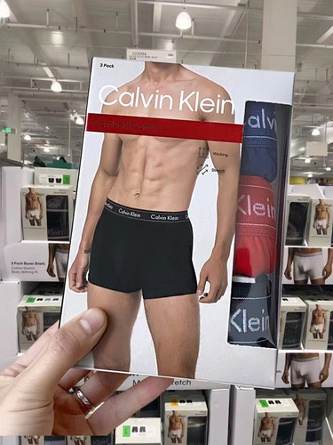Pack De 3 Boxers Calvin Klein Trunk Origina Multicolor Caja