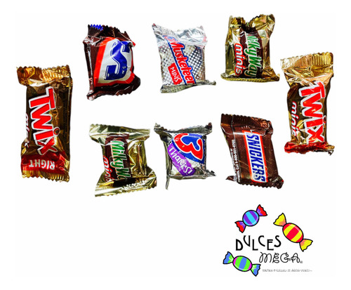Mars Snickers-milkyway-twix-3musketers Minis Surt 2pack-330p