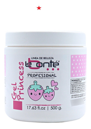 Gel Princess La Bonte Cabello Infantil 500 Grs.