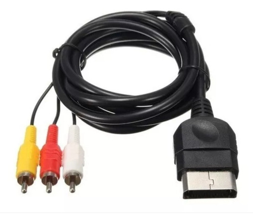 Cable Rca  Para Xbox Caja Negra- Clásica - Cable Imagen Tv