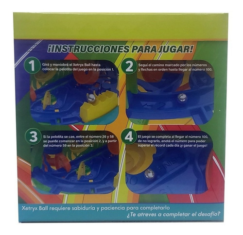Juego De Ingenio Xetryx Ball 100 Obstaculos Art Ik0003
