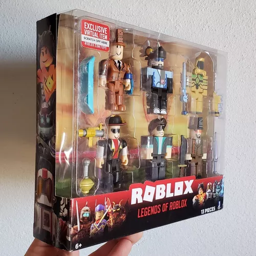 6 Cubos Roblox Personagens Surpresas Original + Virtual Code