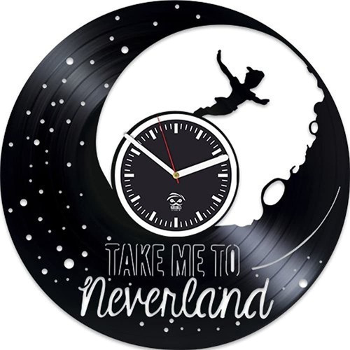 Peter Pan Reloj Wendy Walt Disney De Regalo Decoracion Del 