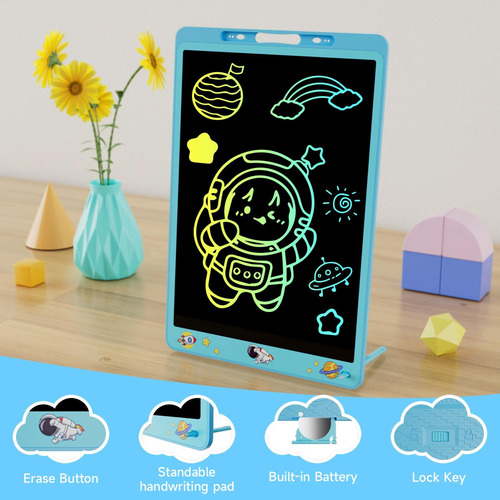 Tableta De Escritura Lcd De 16 Pulgadas Para Niños, Tablero