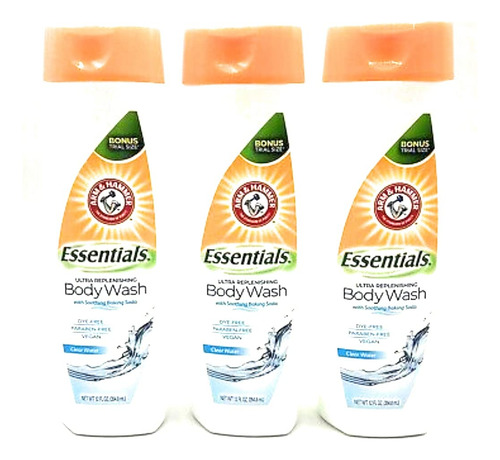 Arm & Hammer Clear Water - Gel De Bano Ultra Hidratante, Paq