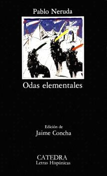 Libro Odas Elementales De Neruda Pablo Catedra